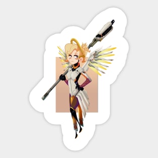 mercy. Sticker